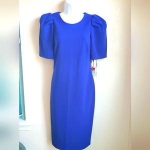 Stunning NWT Royal Blue Calvin Klein dress sz 8!